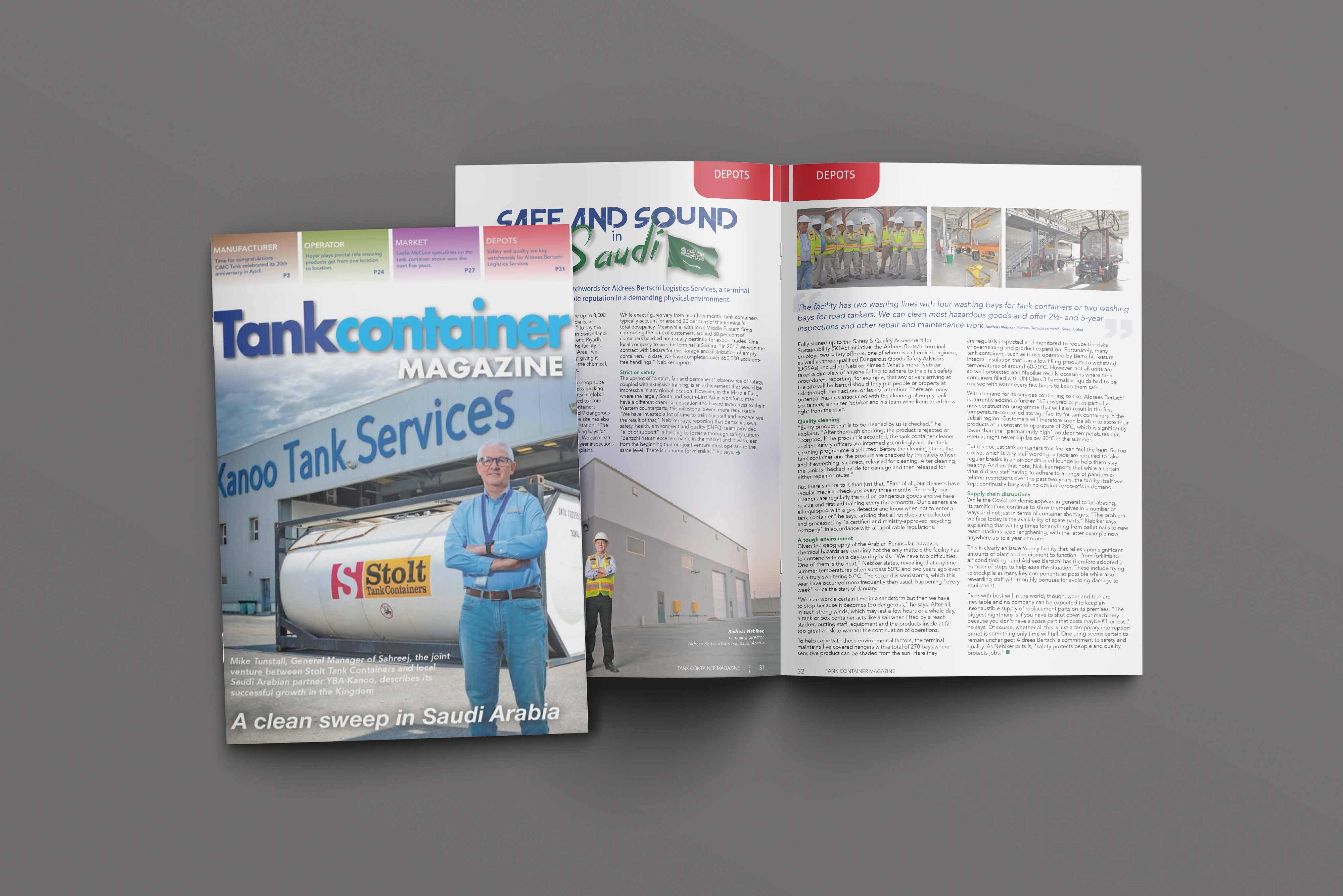Tankcontainer Magazine