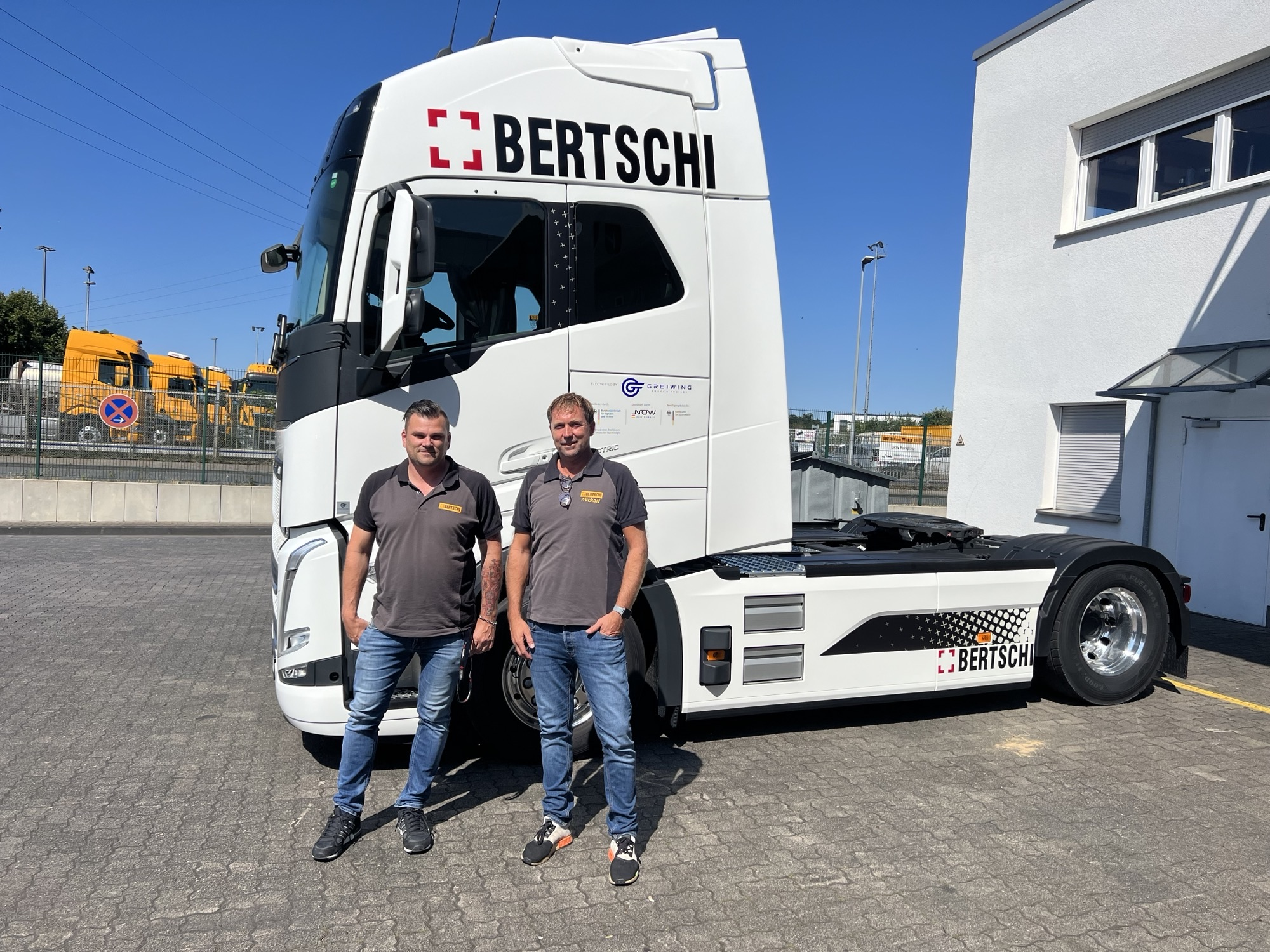 Bertschi Explores Electric Trucks for a Climate-Neutral Supply Chain