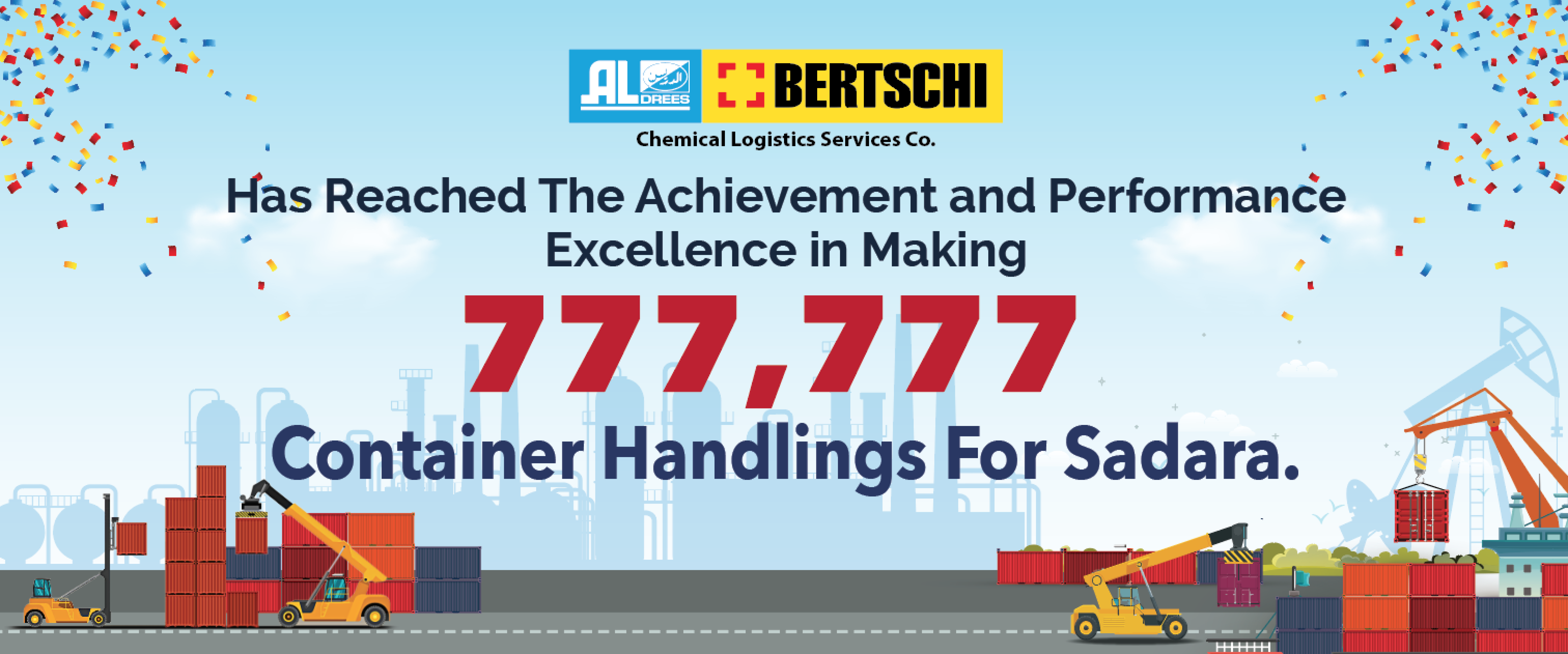 777,777 Container Handlings 