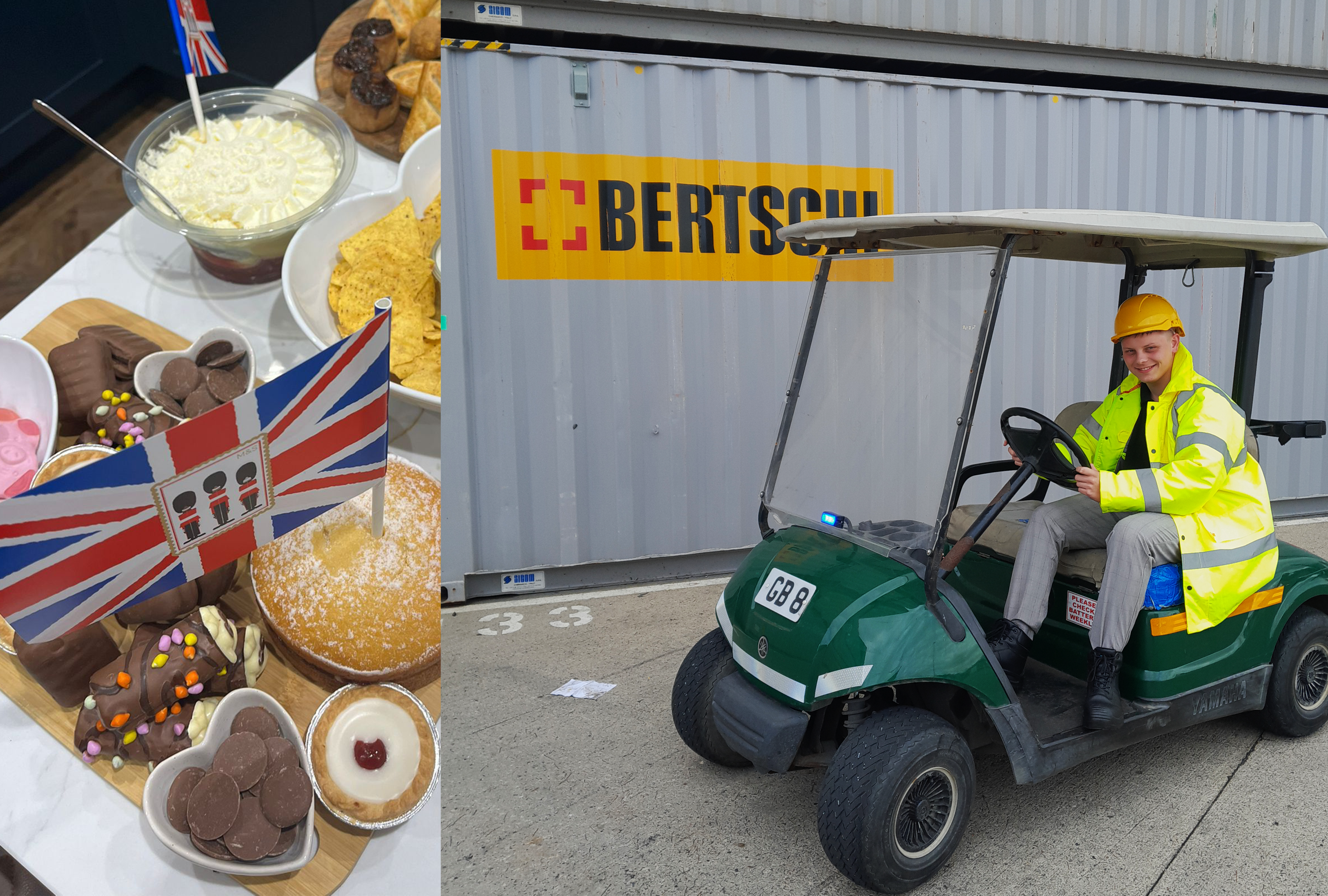 Jan Willi on Golf Buggy