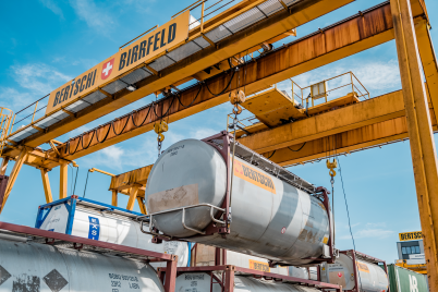 Liquid Container Handling in Birrfeld (CH)