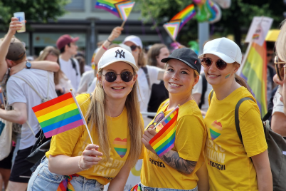 Bertschi Employees at Zurich Pride 