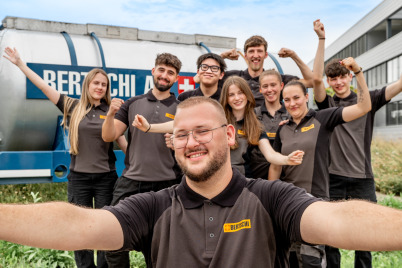 Auszubildende Selfie 