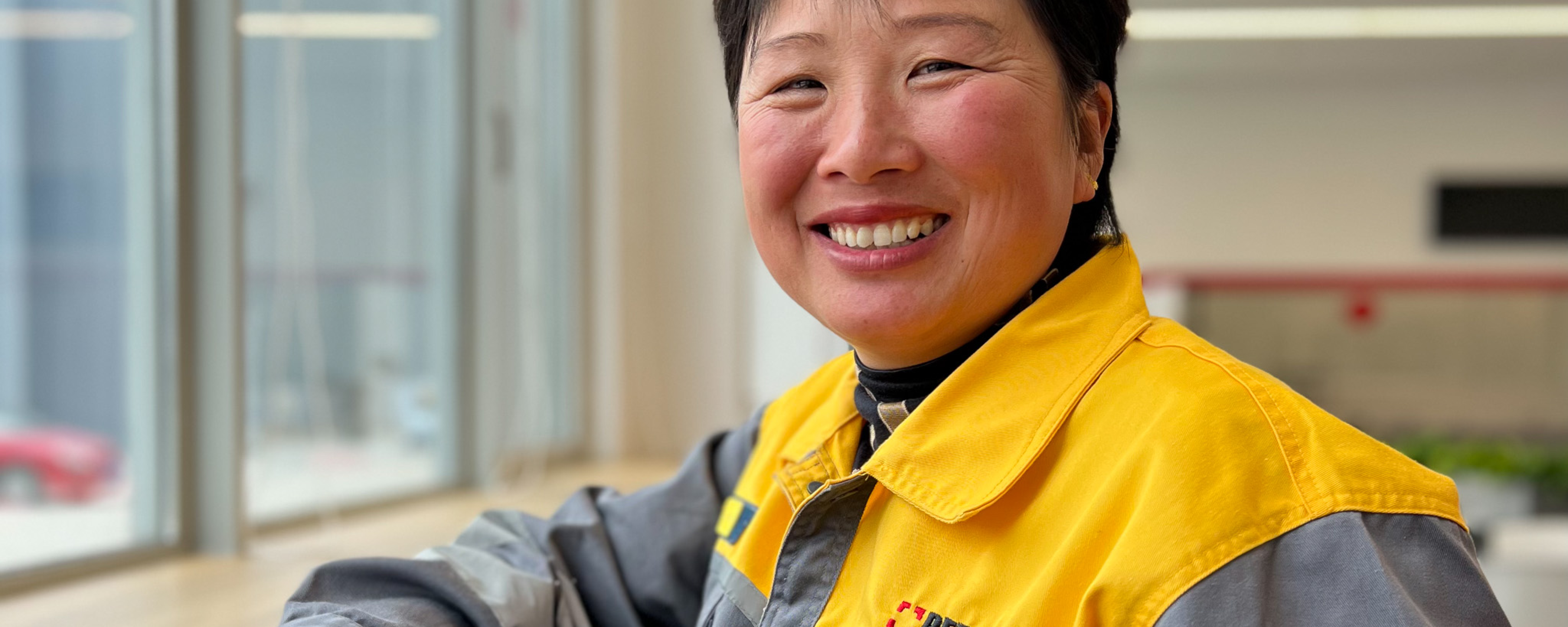 Our RMG Crane Operator at the New Bertschi Zhangjiagang Chemical Hub