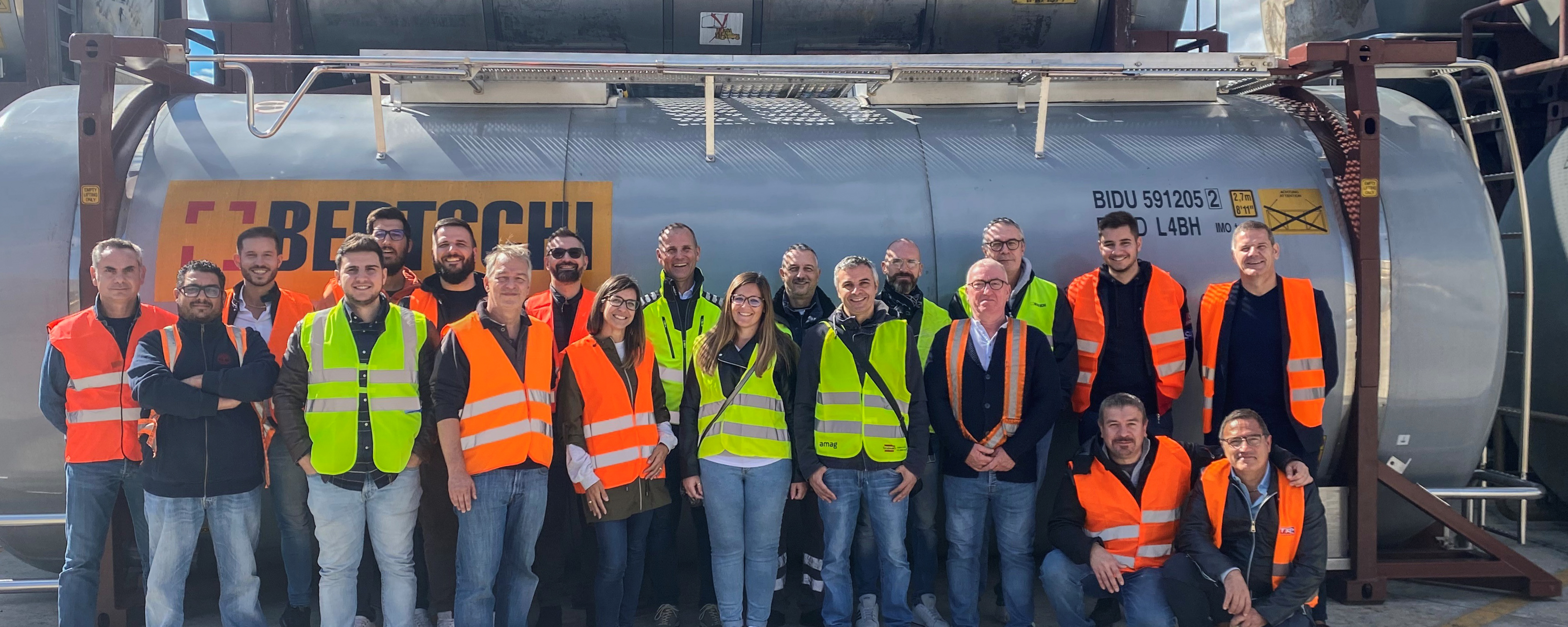 Bertschi Tank Container Technical Training in Busto Arsizio