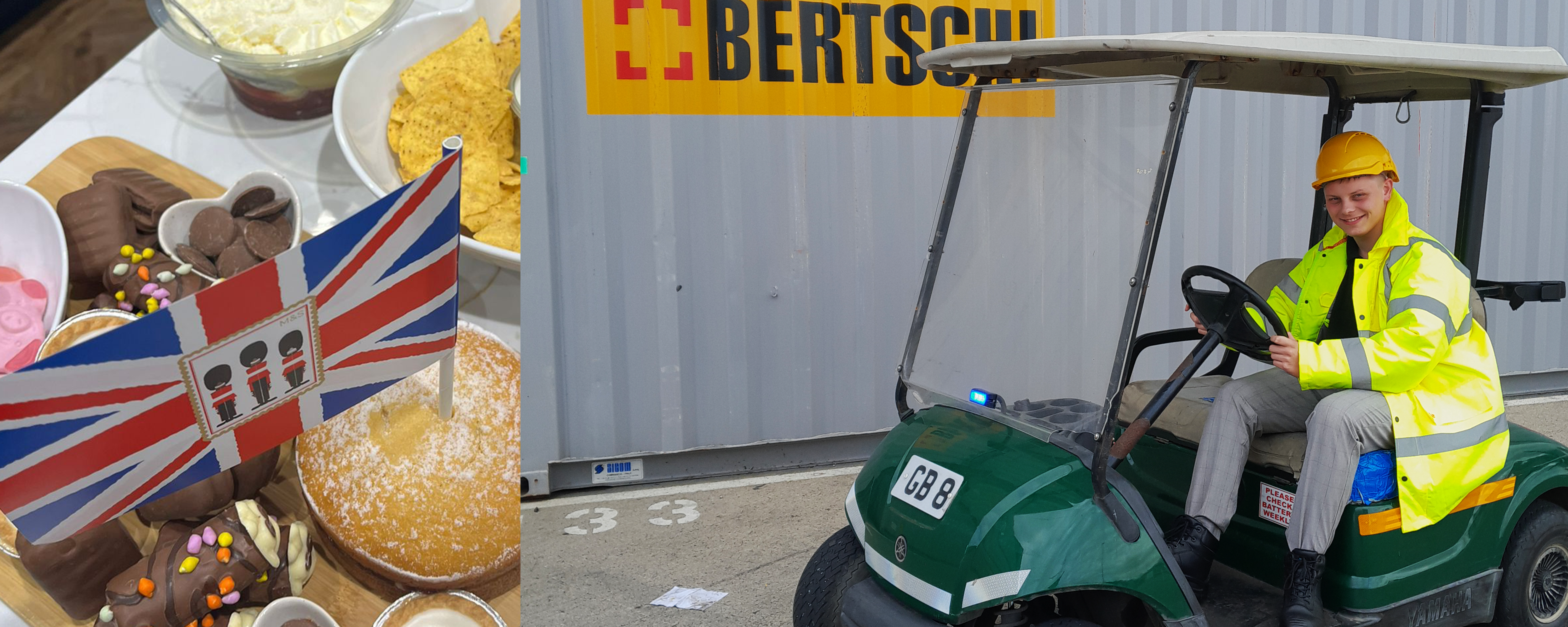 Jan Willi on Golf Buggy