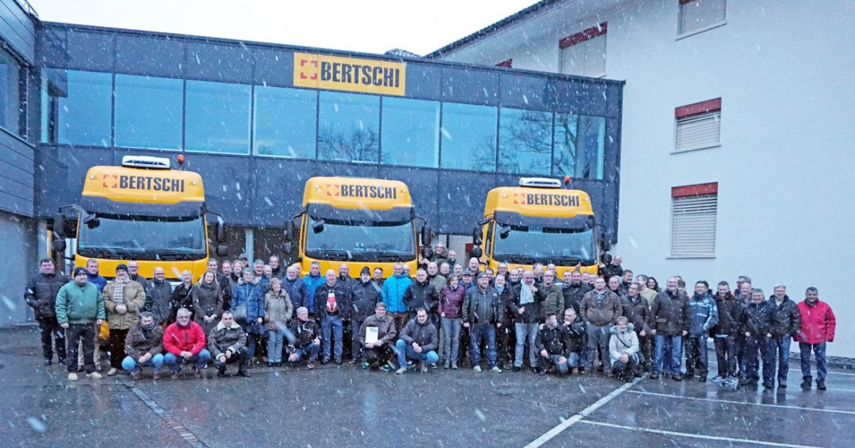 Bertschi Gruppe expandiert weltweit und in Dürrenäsch Bertschi Group